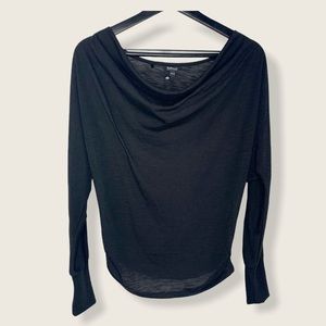 Buffalo David Bitton Cowl Long Sleeve Blouse